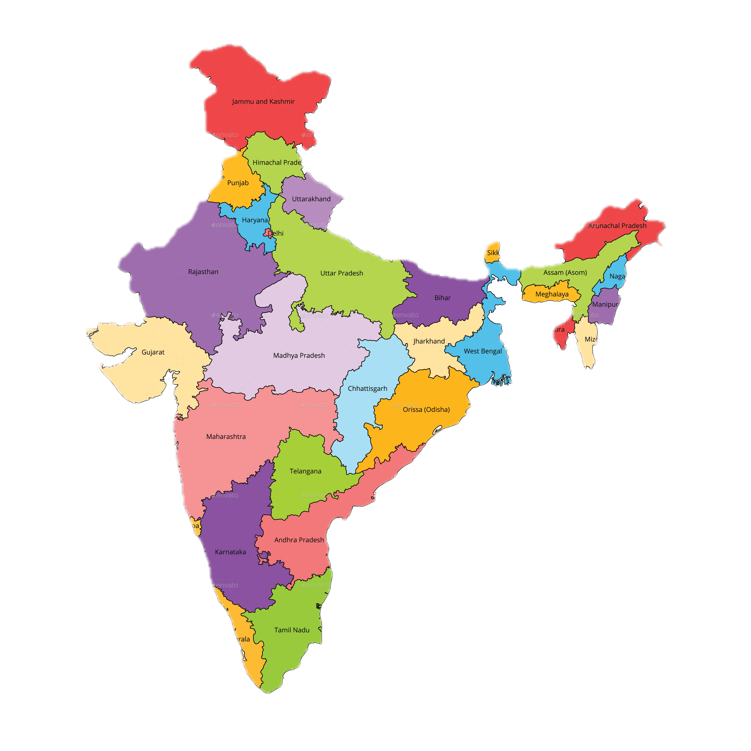 Map of India